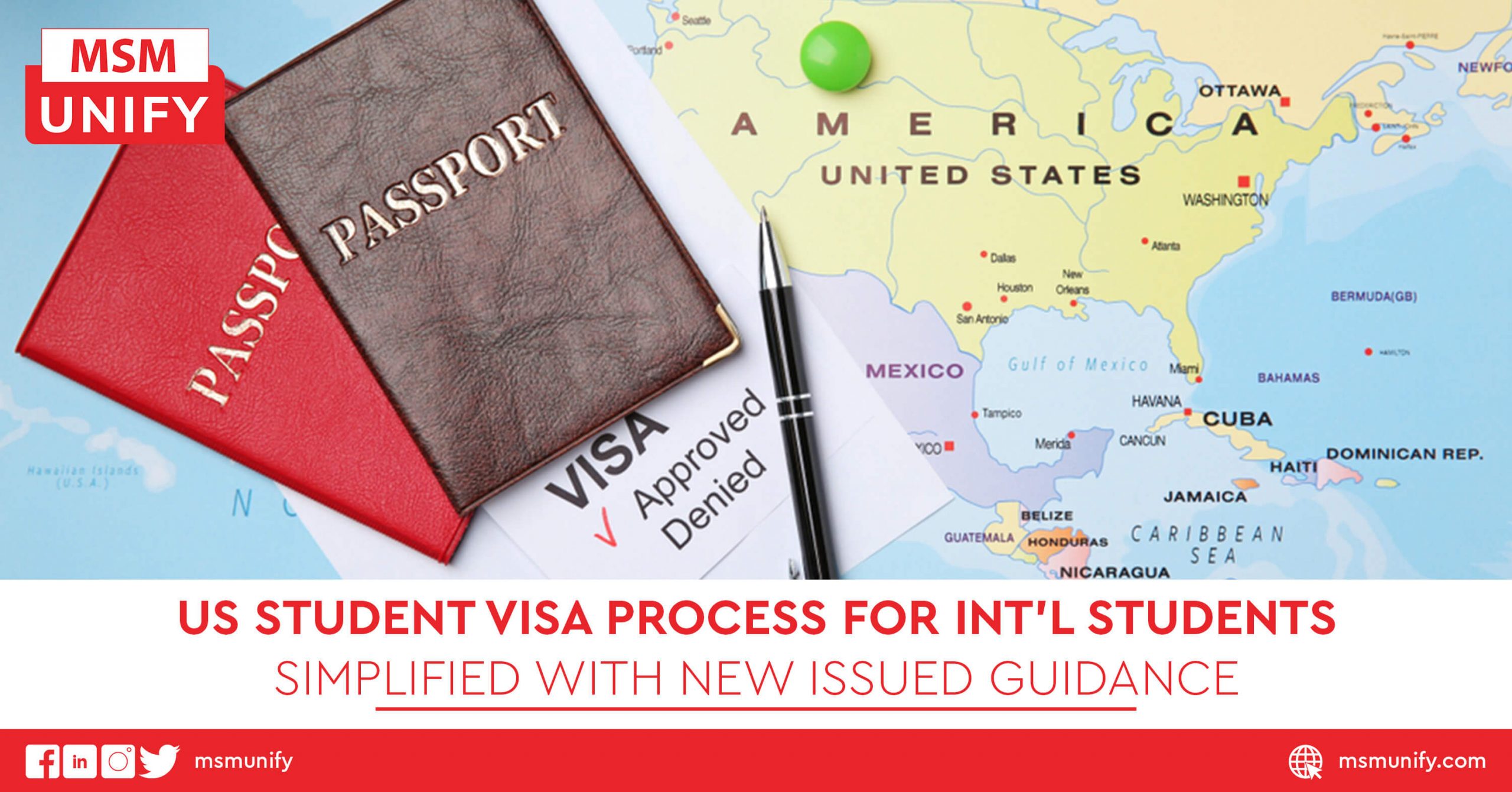 US Student Visa Process for Int’l Students Simplified With New Issued ...