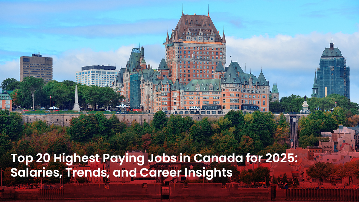 35 Blog Top 20 Highest Paying Jobs in Canada for 2025 Salaries, Trends, and Career Insights