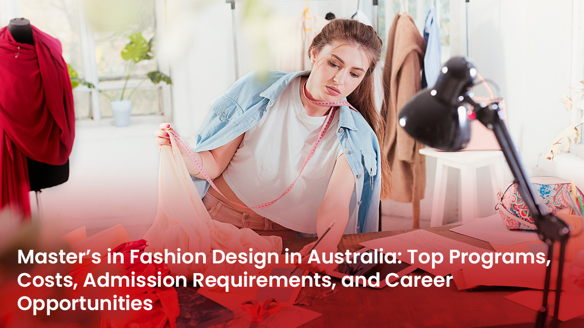 masters in fashion design in australia